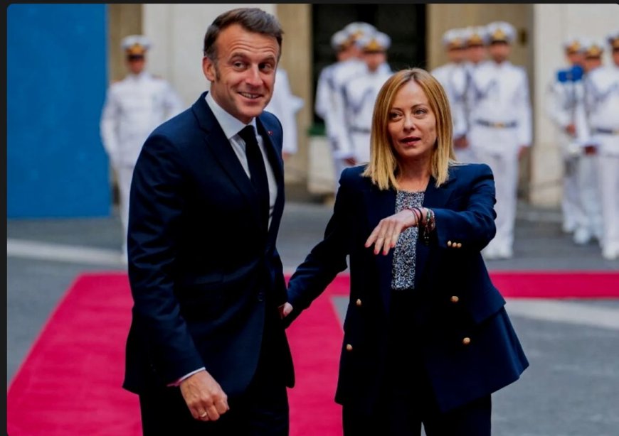 Itália-França: O Mediterrâneo, o ponto de inflexão do degelo entre Meloni e Macron