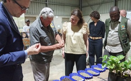 Países Baixos inauguram fábrica de café na Gorongosa